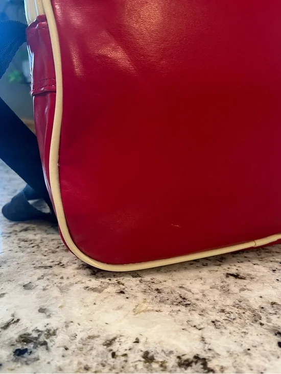 Volkswagen Van VW Collection Red and Silver Crossbody Bag - Picture 8 of 10